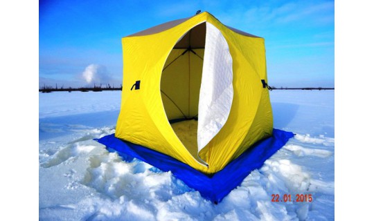 Палатка зимняя Стэк Куб-3 (трехместная/3 слоя)