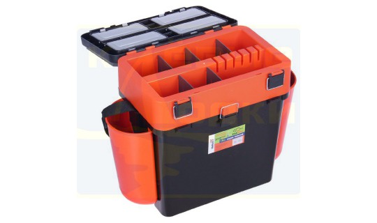 Ящик зимний Helios FishBox 19л, цвет оранжевый